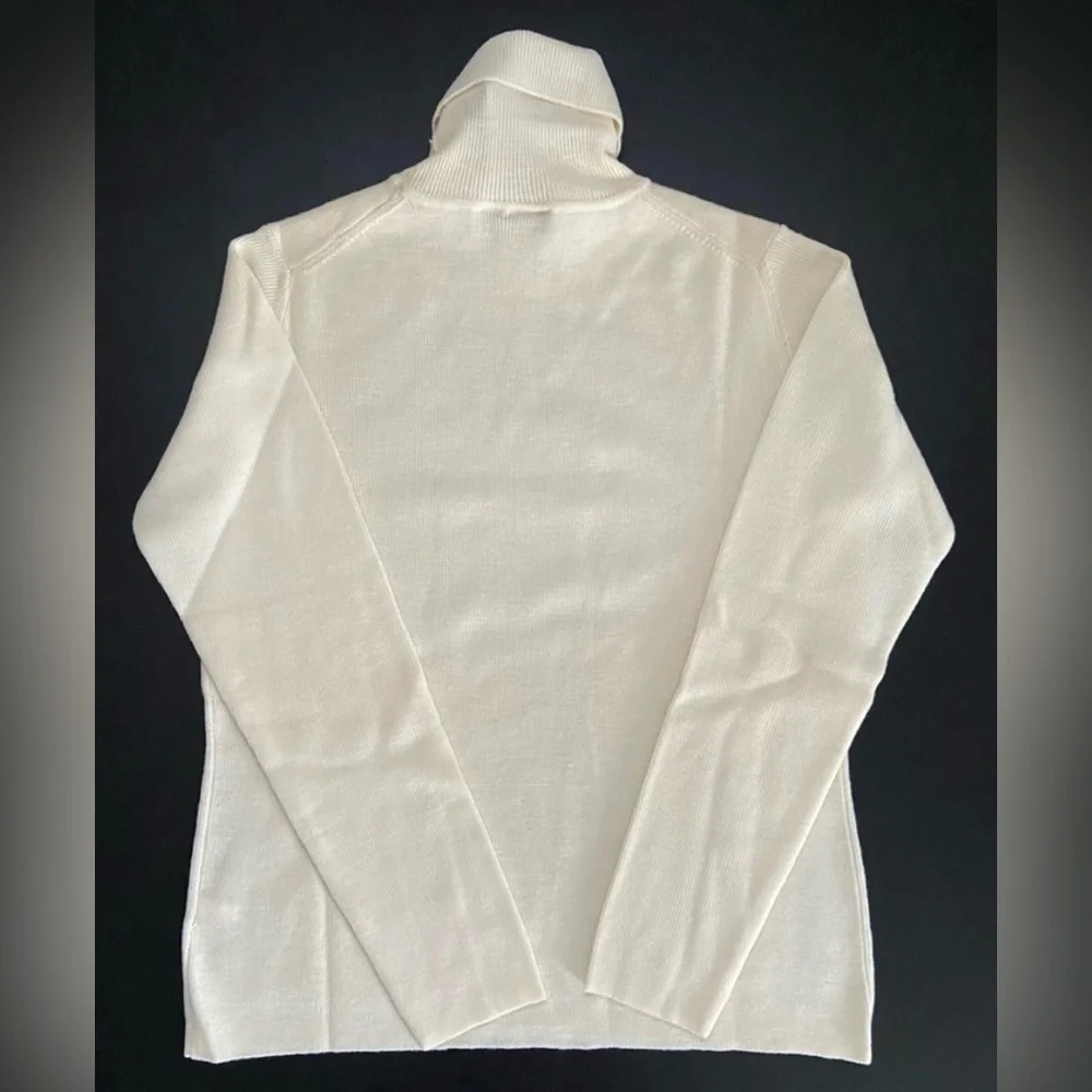 Ann Taylor Petite Merino Wool Sweater - Picture 2 of 9